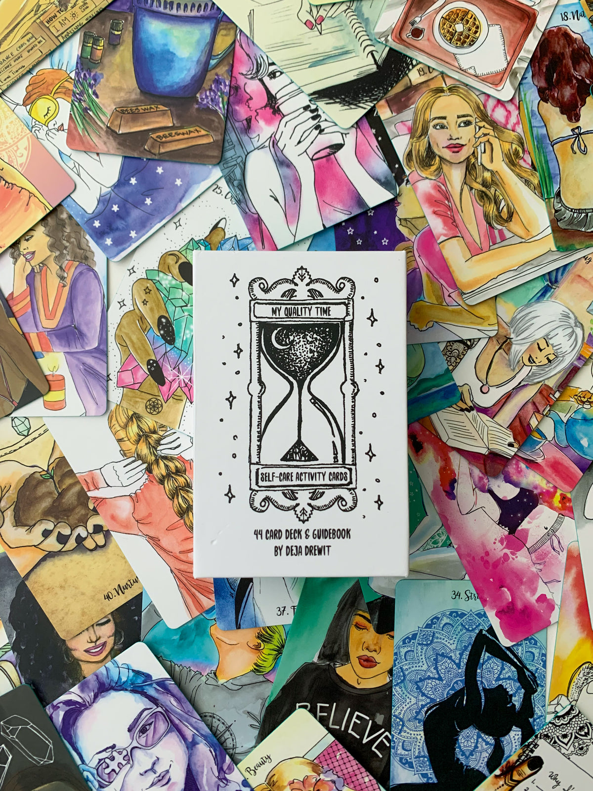 My Quality Time Self Care Activity Deck - Deja Drewit - Not Every Libra