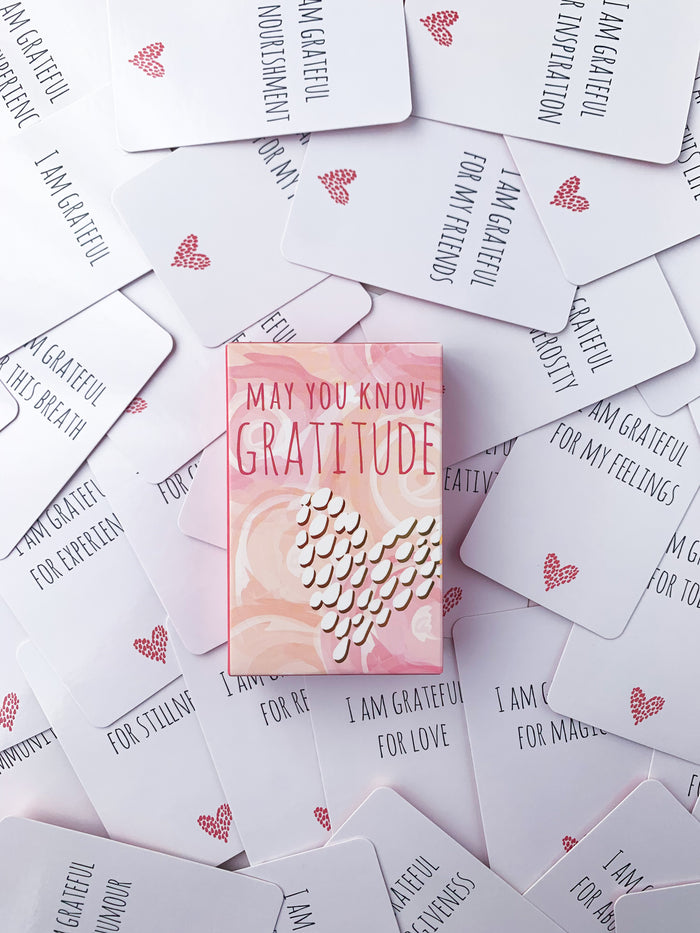 May You Know Gratitude - Mini Card Deck - Ritual Gift Set - Not Every Libra