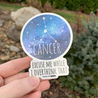Zodiac Stickers - Cancer - Not Every Libra
