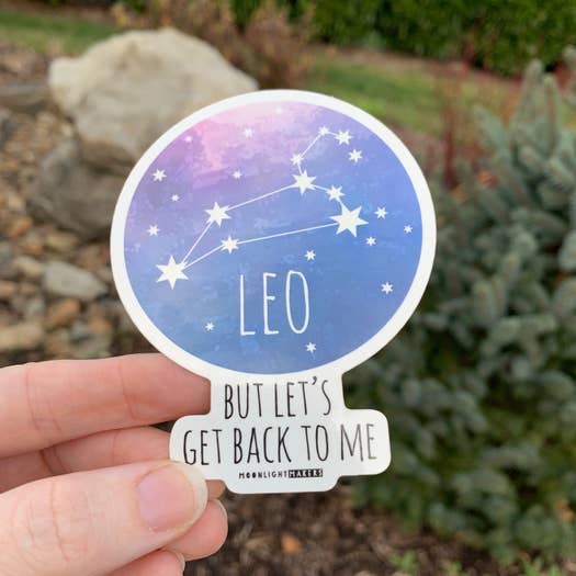 Zodiac Stickers - Leo - Not Every Libra