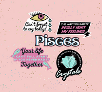 Astrology Sticker Set - Fun Club - Not Every Libra