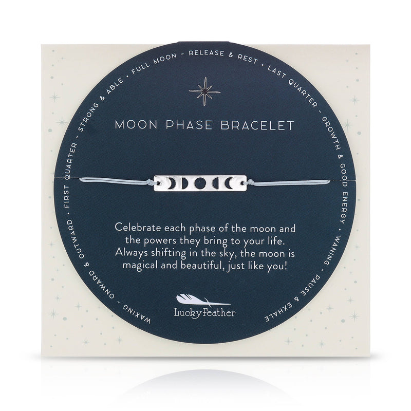 Moon Phase Bracelet - Silver - Not Every Libra
