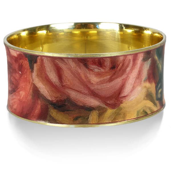 Renoir Roses Bangle - Wide - Not Every Libra