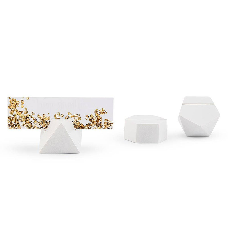 White Geometric Card Holder - Not Every Libra